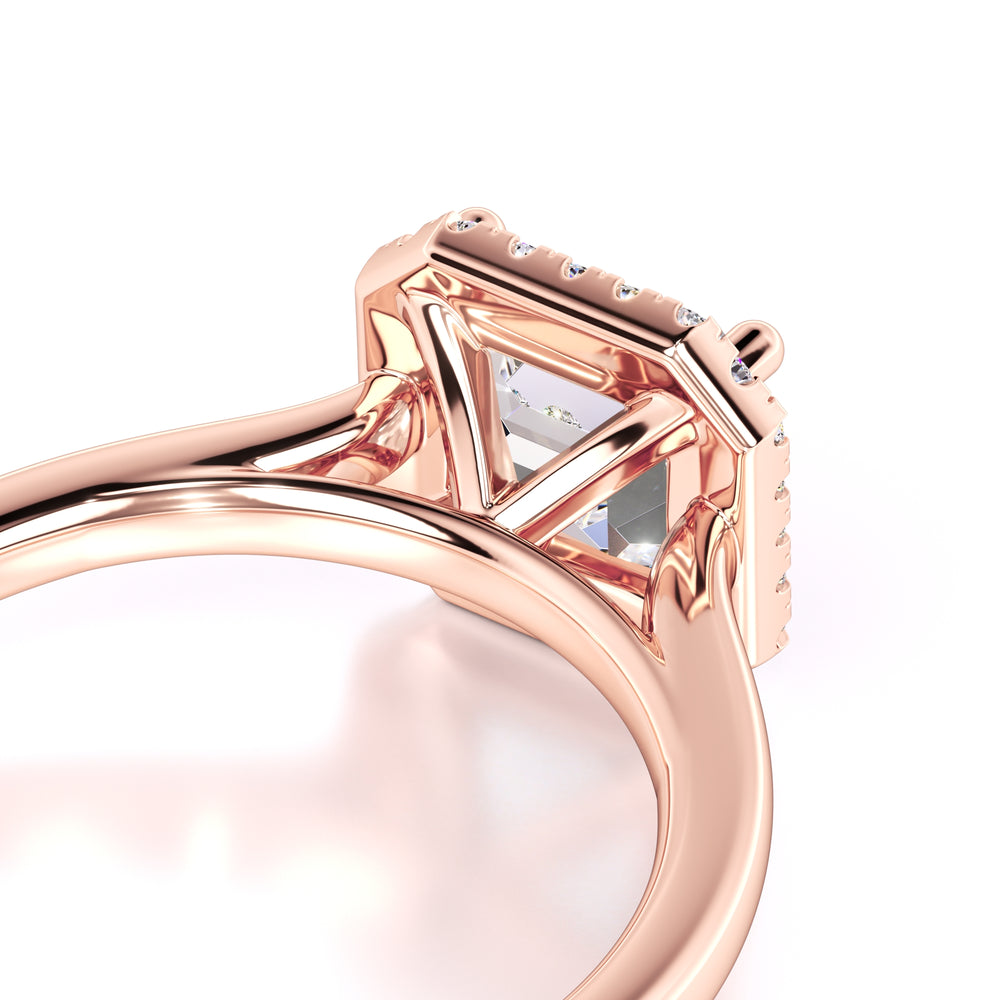 Lennon Lab Grown Diamond Ring | Rose Gold | 2