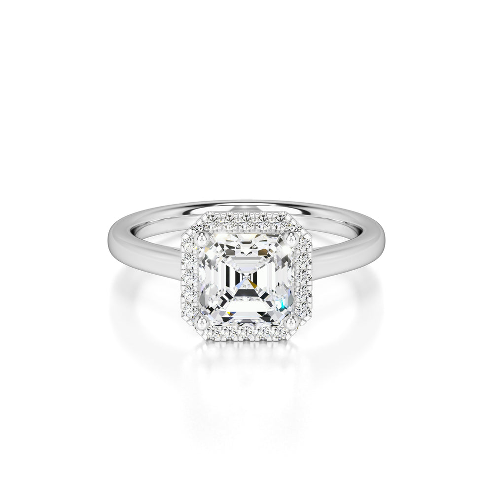 Lennon Lab Grown Diamond Ring | White Gold | 1