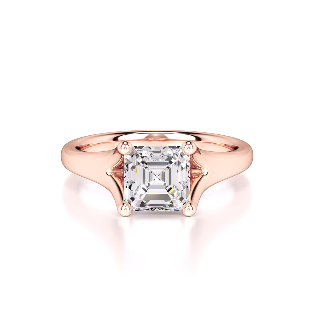 Lyric Lab Grown Diamond Ring | Rose Gold | 1
