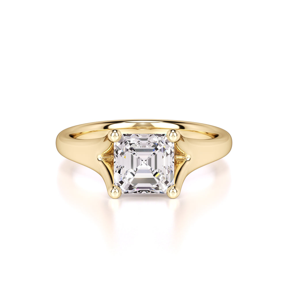 Lyric Lab Grown Diamond Ring | Yellow Gold | 1
