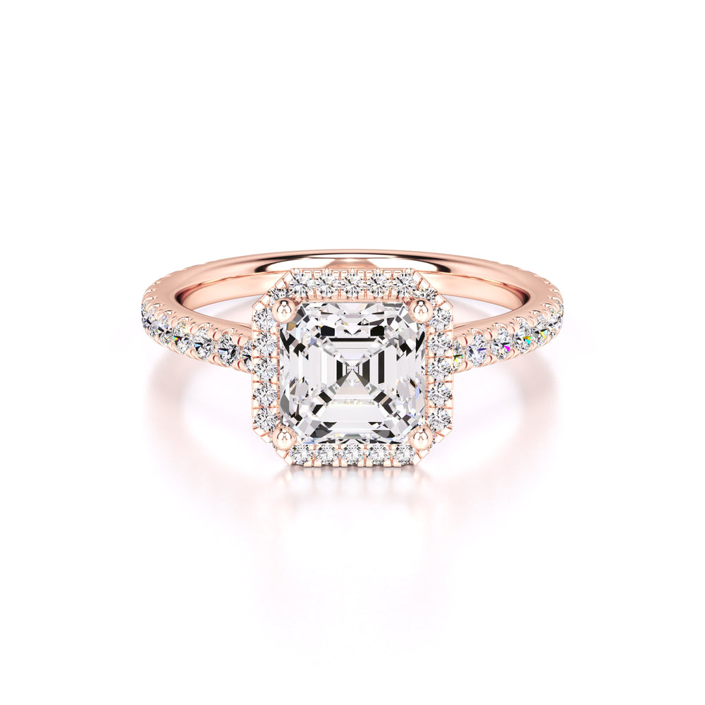 Jane Lab Grown Diamond Ring | Rose Gold | 1
