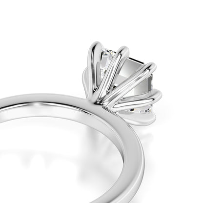 Blair Moissanite Ring | White Gold | 2
