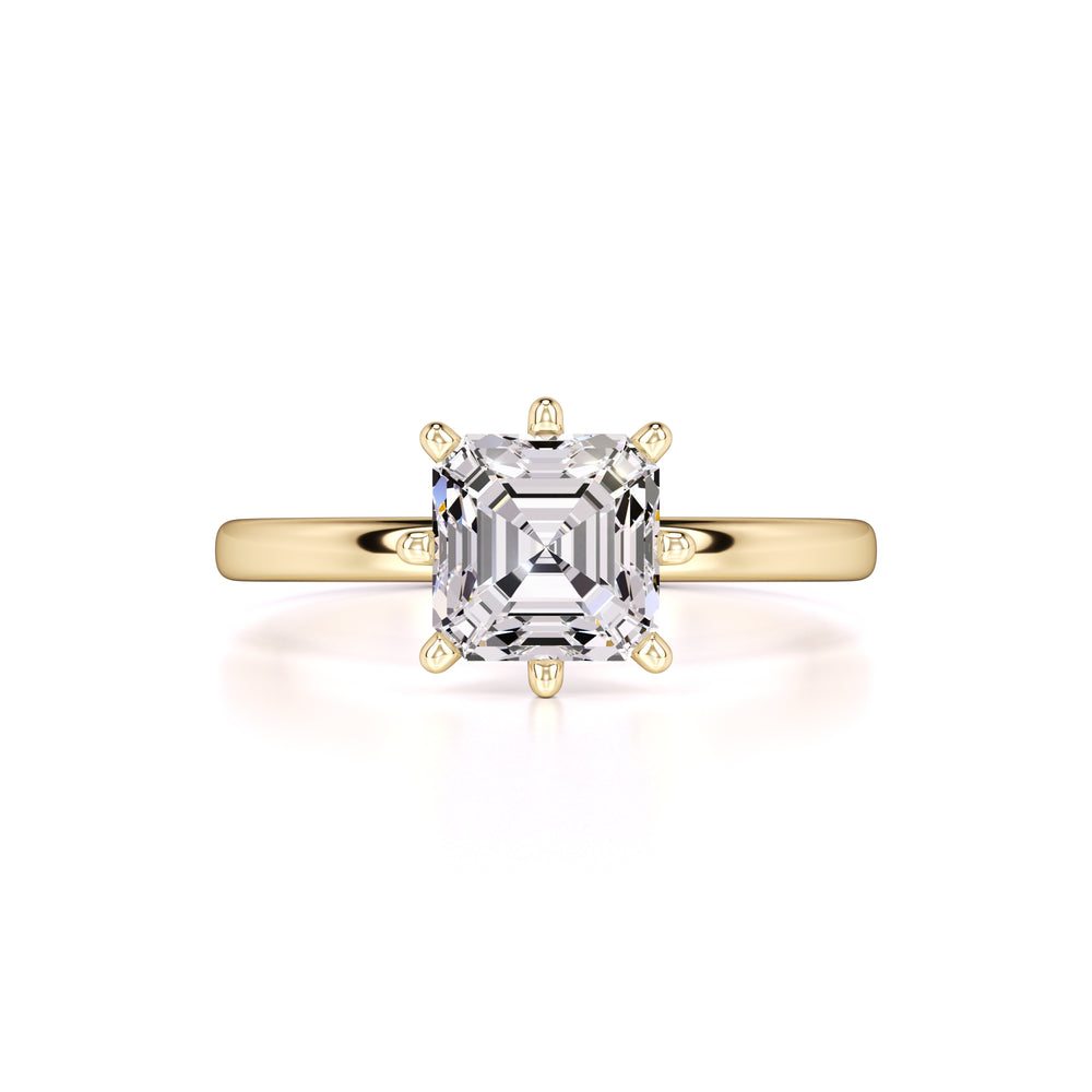 Blair Moissanite Ring | Yellow Gold | 1