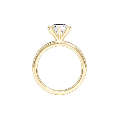 Blair Moissanite Ring | Yellow Gold | 4