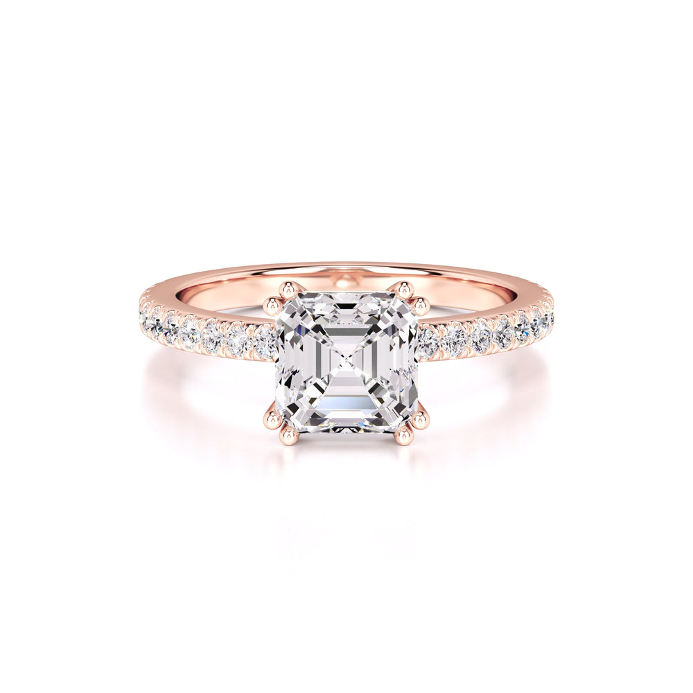 Marissa Lab Grown Diamond Ring | Rose Gold | 1