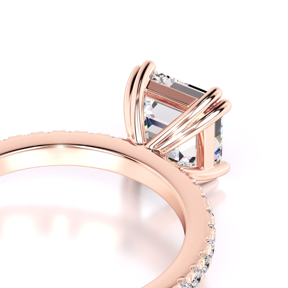 Marissa Lab Grown Diamond Ring | Rose Gold | 2