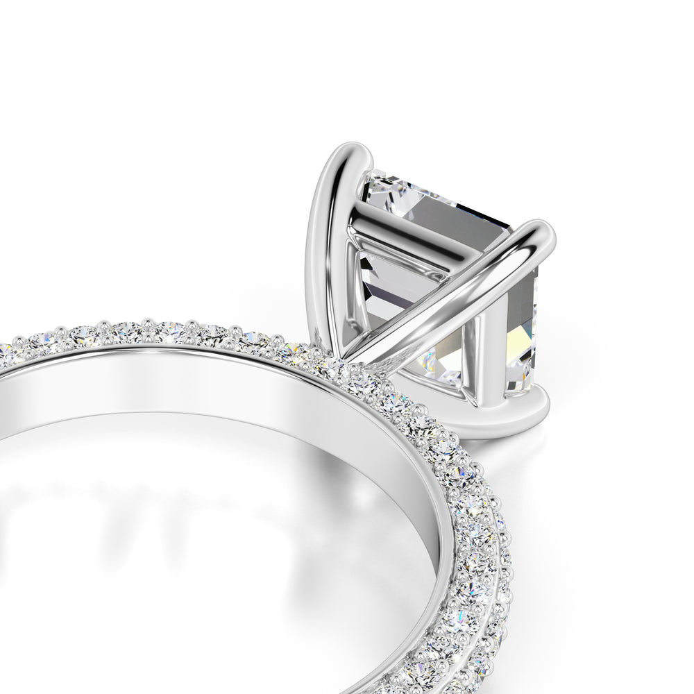 Elle Lab Grown Diamond Ring | White Gold | 2
