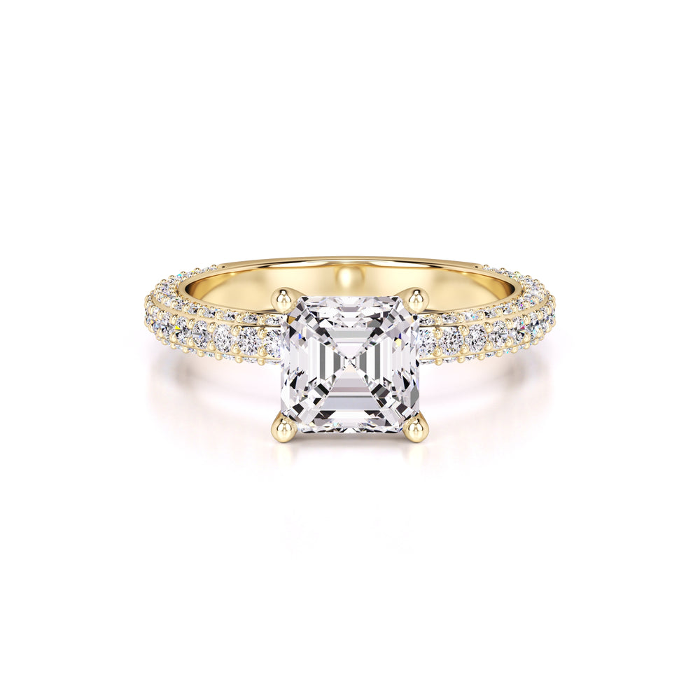 Elle Lab Grown Diamond Ring | Yellow Gold | 1