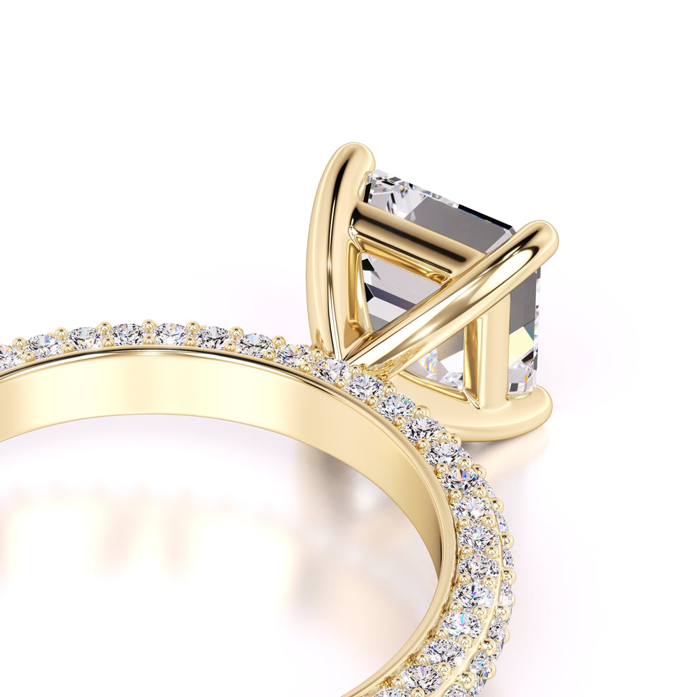 Elle Lab Grown Diamond Ring | Yellow Gold | 2