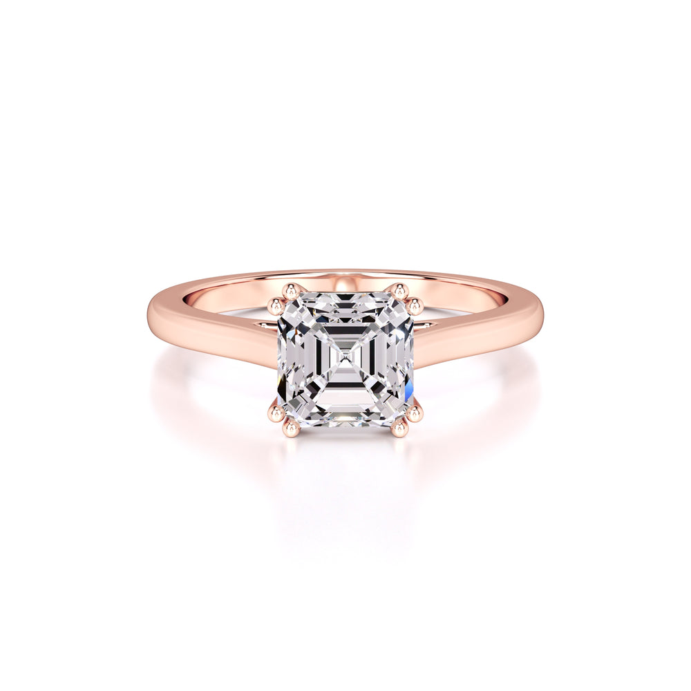 Zella Lab Grown Diamond Ring | Rose Gold | 1