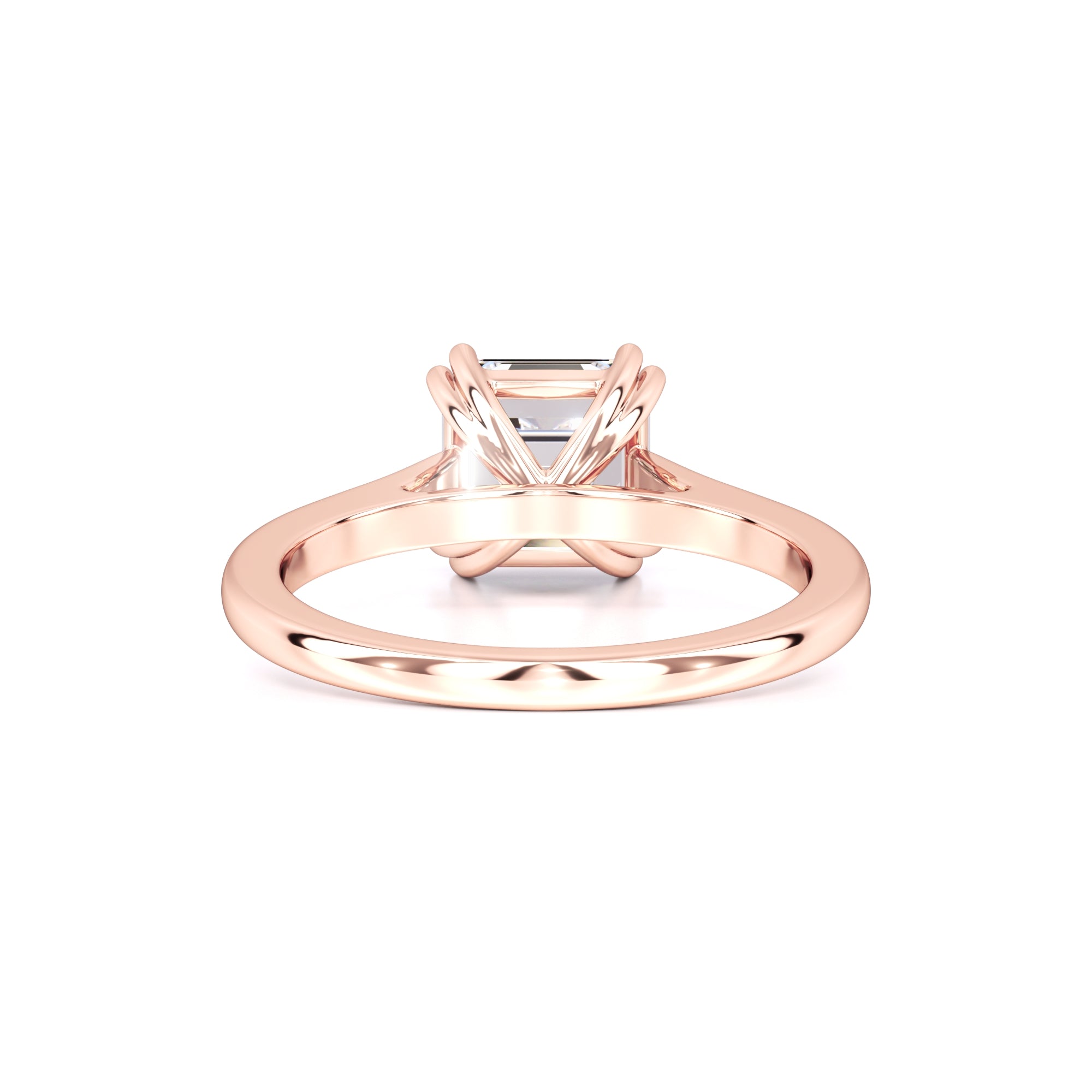 Zella Moissanite Ring | Rose Gold | 3