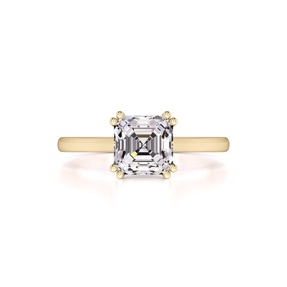 Zella Moissanite Ring | Yellow Gold | 1