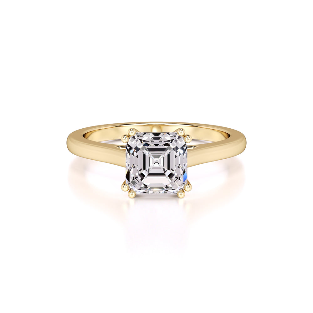Zella Lab Grown Diamond Ring | Yellow Gold | 1