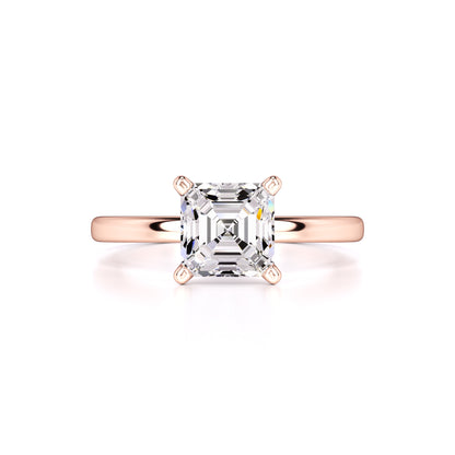 Chelsea Moissanite Ring | Rose Gold | 1