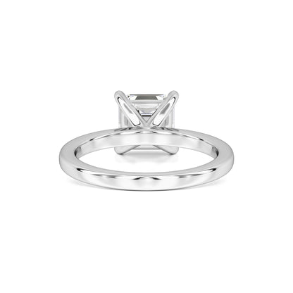 Chelsea Moissanite Ring | White Gold | 3