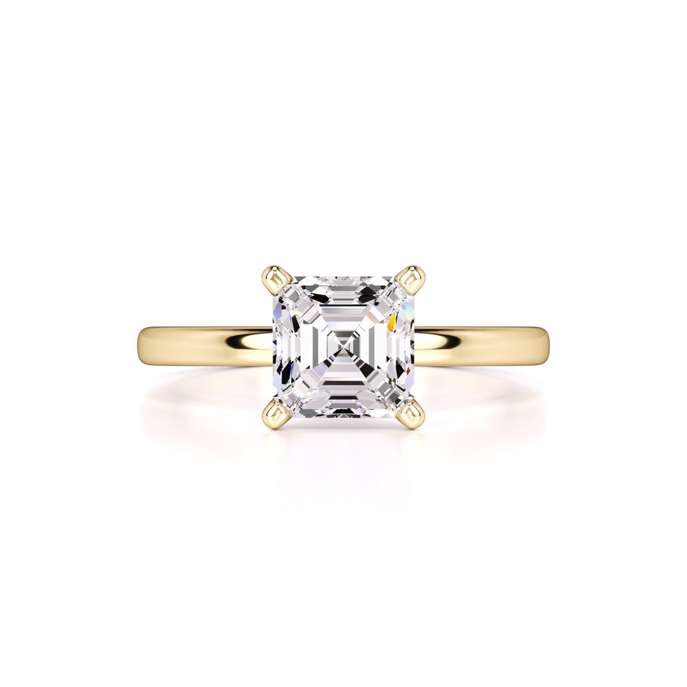 Chelsea Moissanite Ring | Yellow Gold | 1