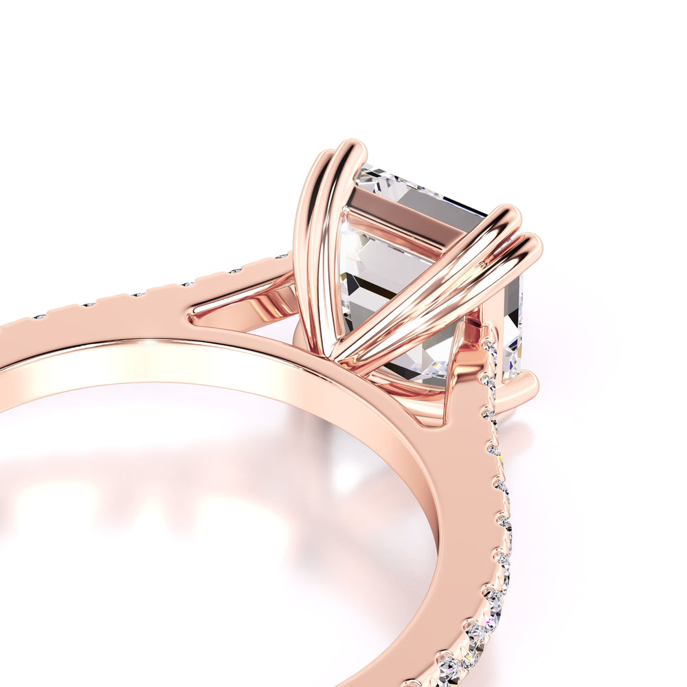 Karis Lab Grown Diamond Ring | Rose Gold | 2