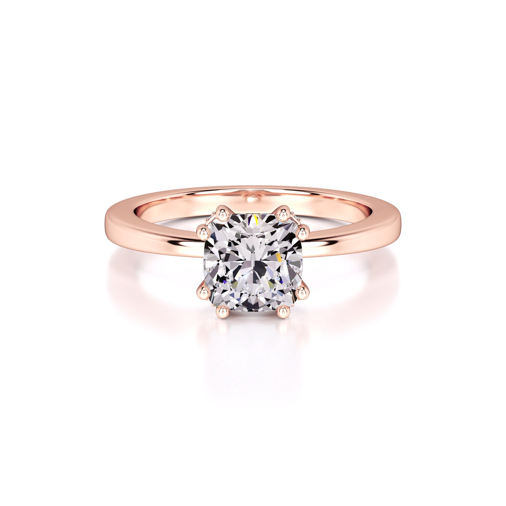 Holly Lab Grown Diamond Ring | Rose Gold | 1