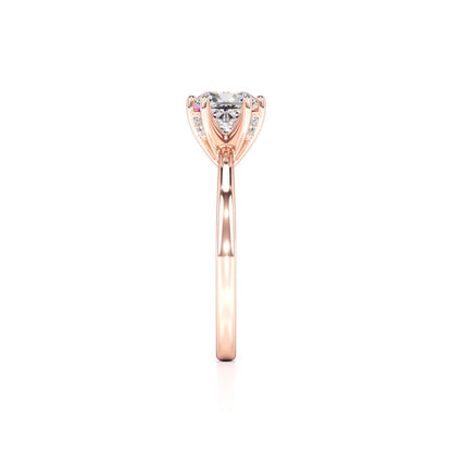 Holly Lab Grown Diamond Ring | Rose Gold | 4