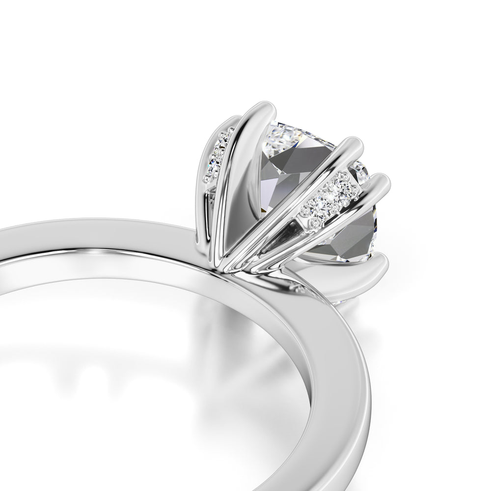 Holly Lab Grown Diamond Ring | White Gold | 2