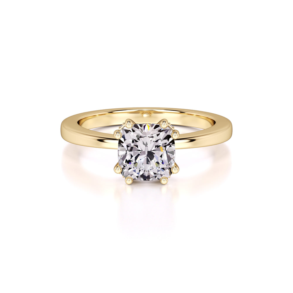 Holly Lab Grown Diamond Ring | Yellow Gold | 1