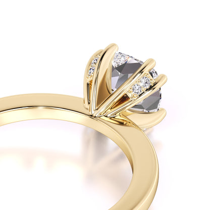 Holly Lab Grown Diamond Ring | Yellow Gold | 2