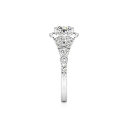 Sloane Lab Grown Diamond Ring | White Gold | 4