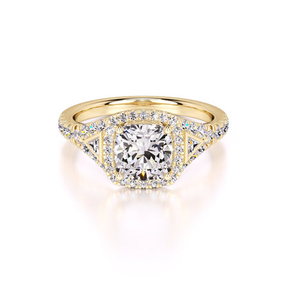 Sloane Lab Grown Diamond Ring | Yellow Gold | 1