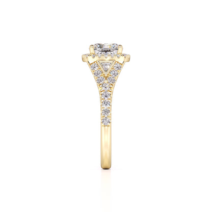 Sloane Lab Grown Diamond Ring | Yellow Gold | 4