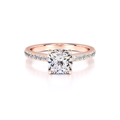 Elise Lab Grown Diamond Ring | Rose Gold | 1