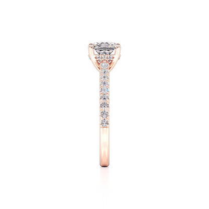 Elise Lab Grown Diamond Ring | Rose Gold | 4