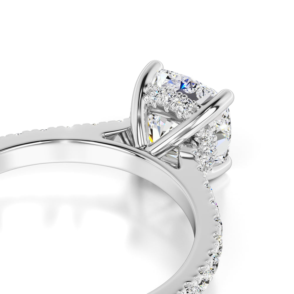 Elise Lab Grown Diamond Ring | White Gold | 2