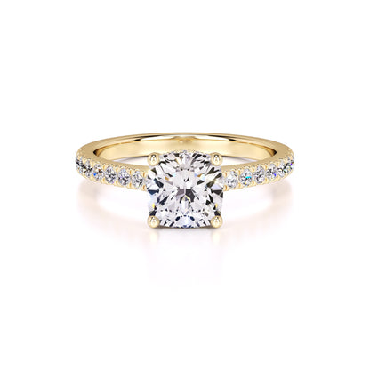 Elise Lab Grown Diamond Ring | Yellow Gold | 1