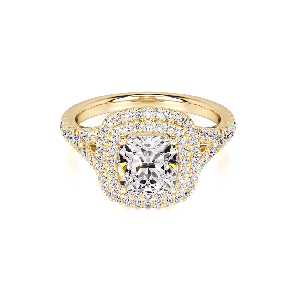 Vera Lab Grown Diamond Ring | Yellow Gold | 1
