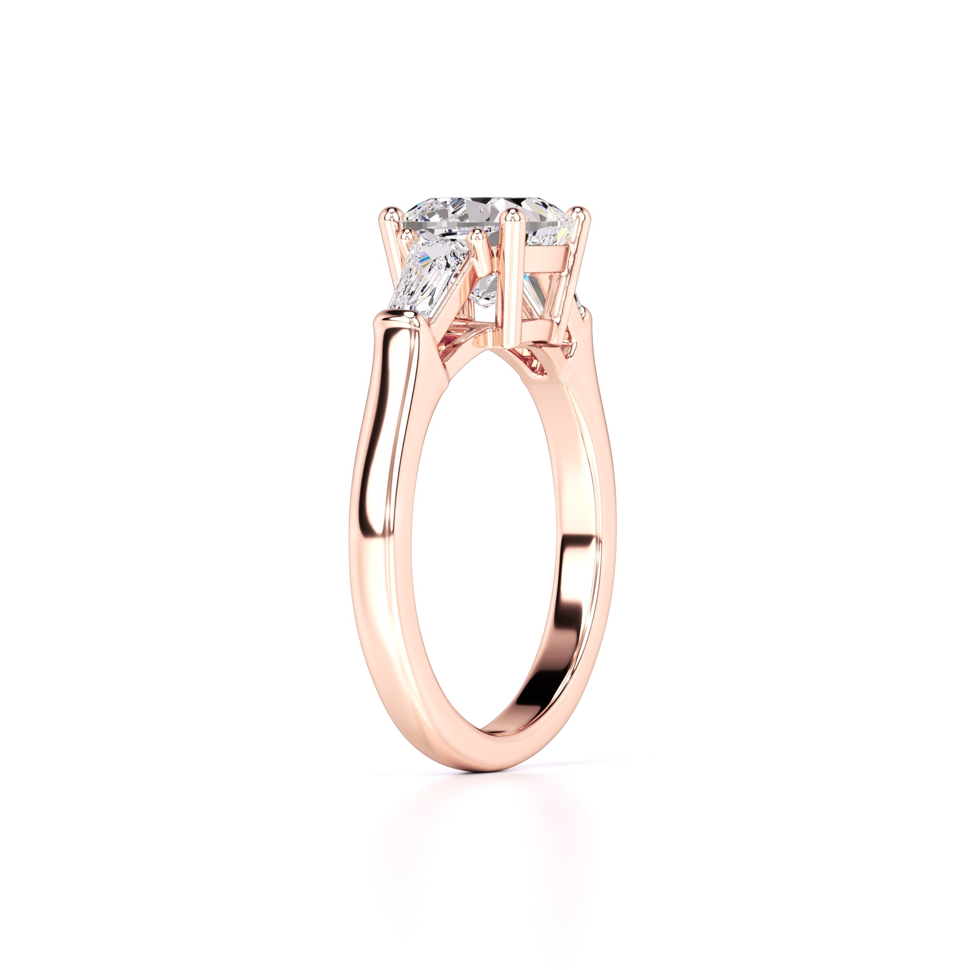 Giselle Lab Grown Diamond Ring | Rose Gold | 3