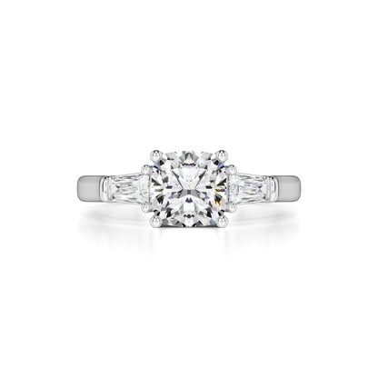 Giselle Moissanite & Lab Grown Diamond Ring | White Gold | 1