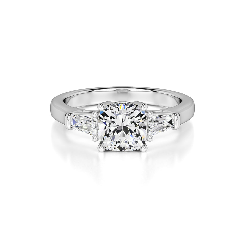 Giselle Lab Grown Diamond Ring | White Gold | 1