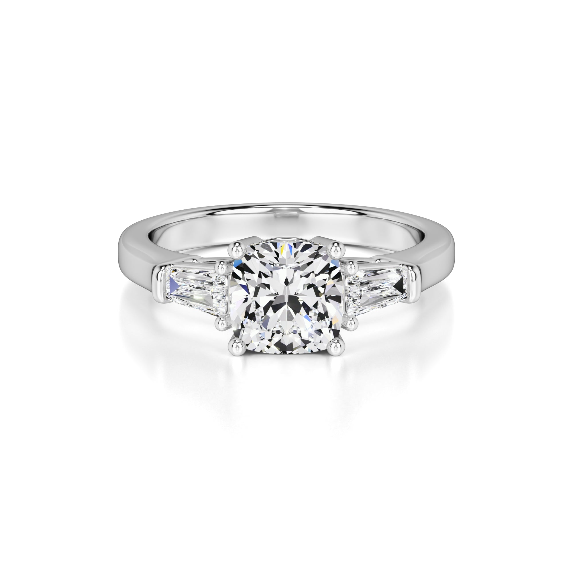 Giselle Lab Grown Diamond Ring | White Gold | 1