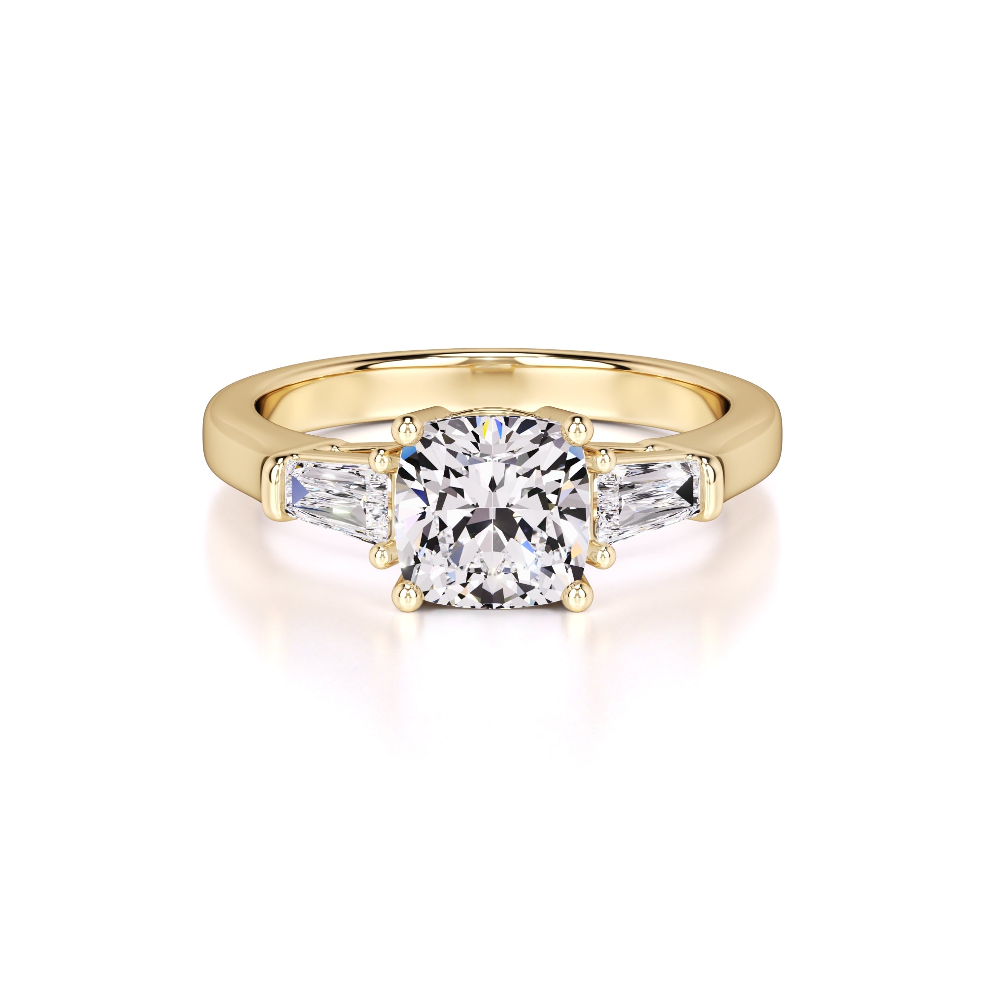 Giselle Lab Grown Diamond Ring | Yellow Gold | 1
