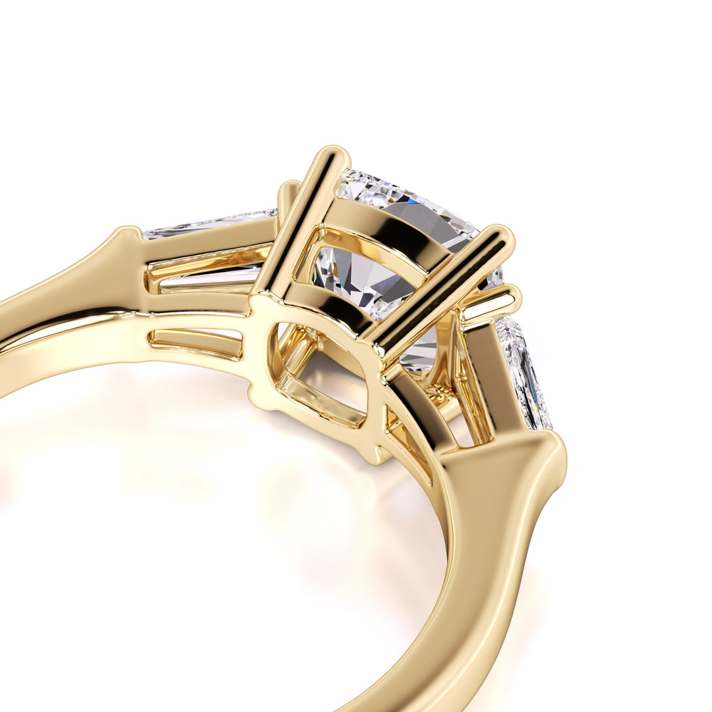 Giselle Lab Grown Diamond Ring | Yellow Gold | 2