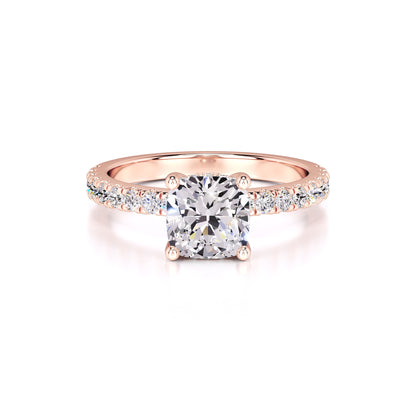 Eliza Lab Grown Diamond Ring | Rose Gold | 1