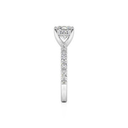 Eliza Lab Grown Diamond Ring | White Gold | 4