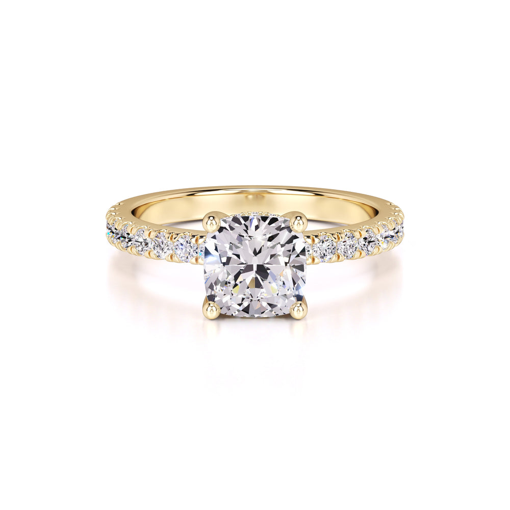 Eliza Lab Grown Diamond Ring | Yellow Gold | 1