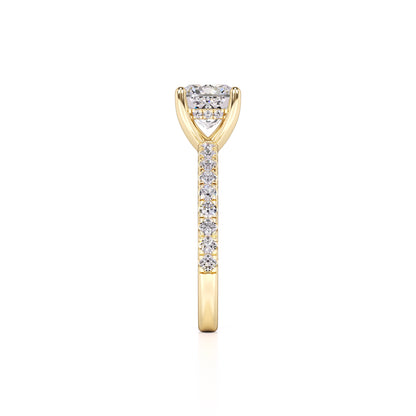 Eliza Lab Grown Diamond Ring | Yellow Gold | 4