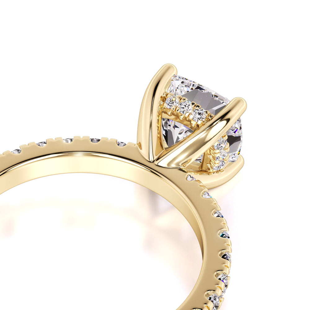 Eliza Lab Grown Diamond Ring | Yellow Gold | 2