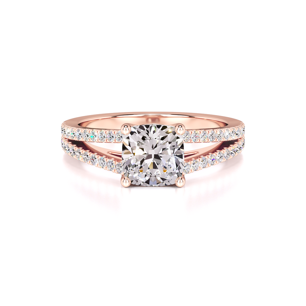 Nina Lab Grown Diamond Ring | Rose Gold | 1