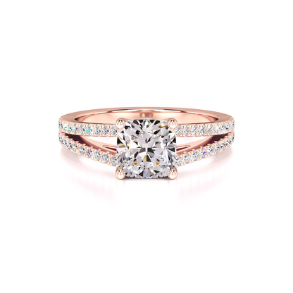 Nina Lab Grown Diamond Ring | Rose Gold | 1