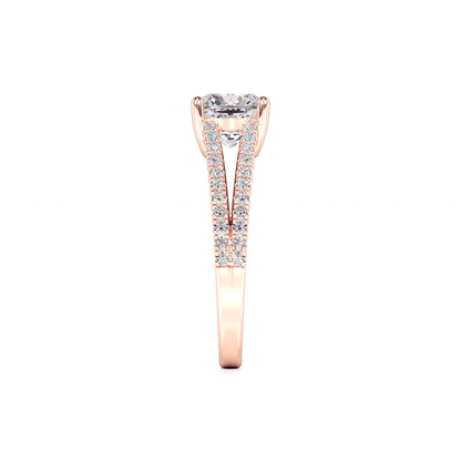 Nina Lab Grown Diamond Ring | Rose Gold | 4