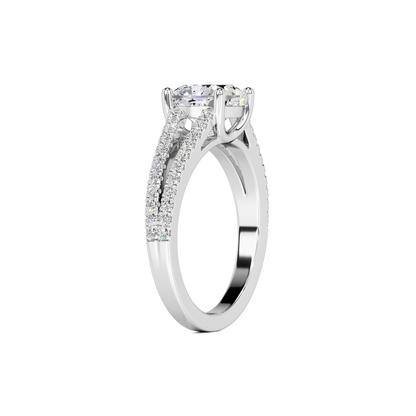 Nina Lab Grown Diamond Ring | White Gold | 3