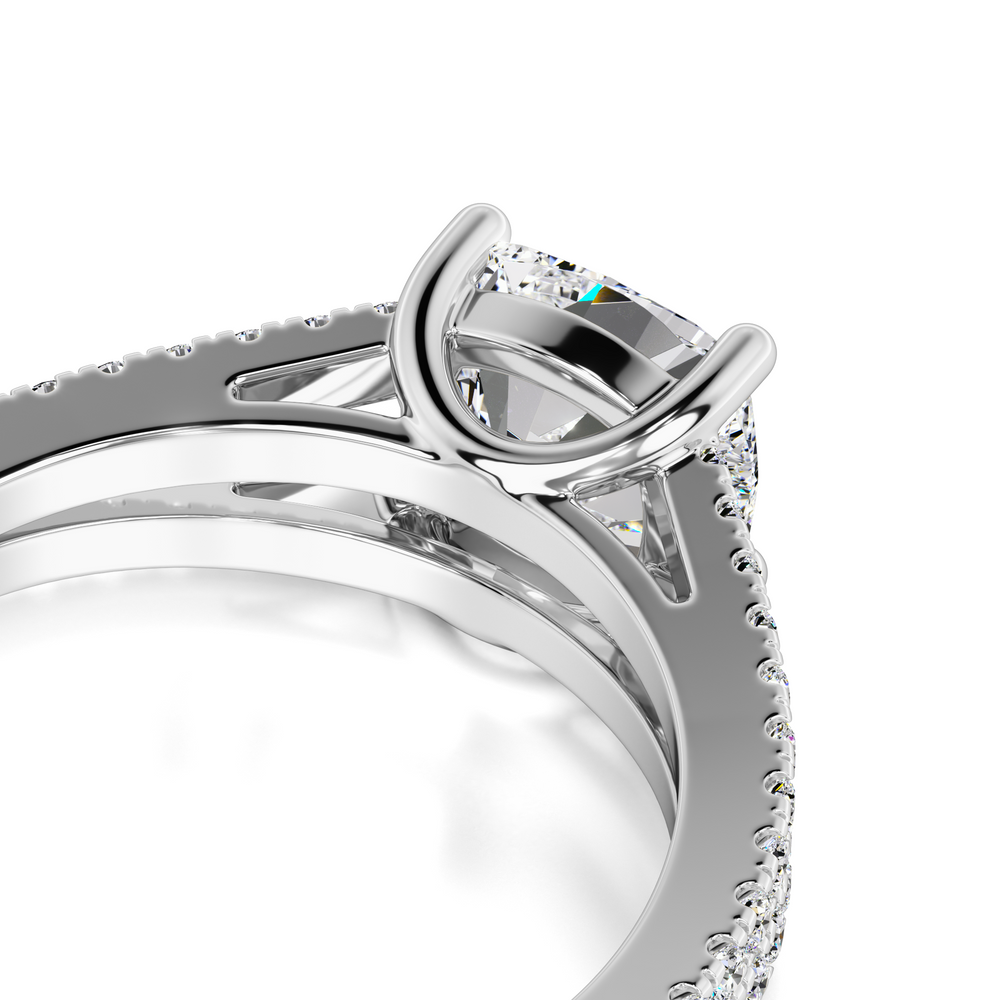 Nina Lab Grown Diamond Ring | White Gold | 2